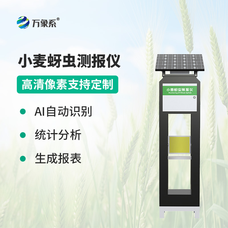 智能傳感器助力精準農業，小麥蚜蟲測報儀防控有了新手段